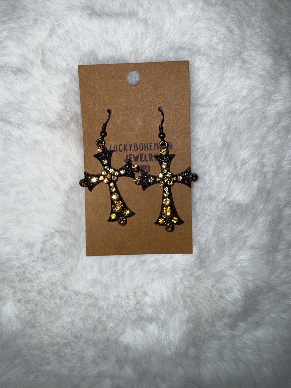 Cross Earrings